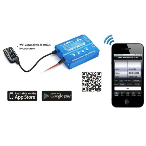 Без блока питания Зарядное устройство SkyRC iMAX B6 mini 6A/60W без/БП универсальное