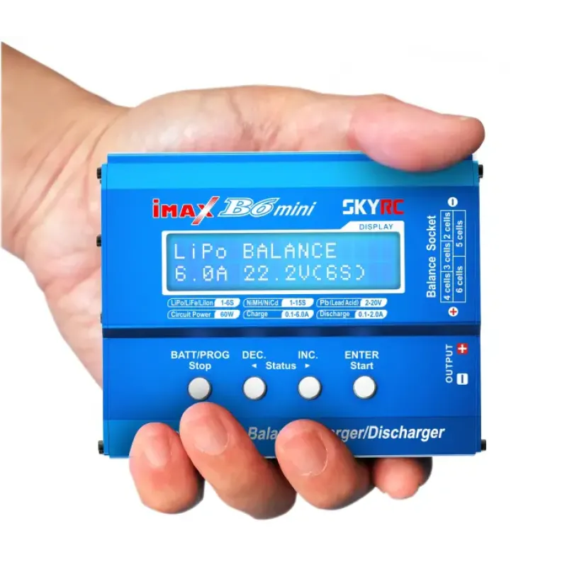 Зарядное устройство SkyRC iMAX B6 mini 6A/60W без/БП универсальное