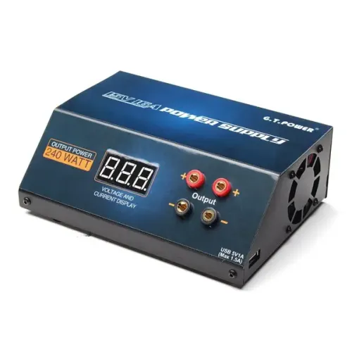 Блоки питания 220/12В Блок питания GT Power 16A/240W 15В для зарядных устройств