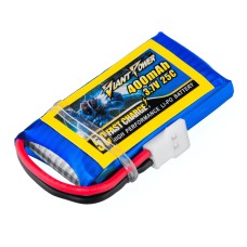 Аккумулятор Giant Power Li-Pol 400mAh 3.7V 1S 25C 8x20x38мм для Walkera/Hubsan