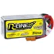 Аккумуляторы 14,8 V LiPo Аккумулятор Tattu R-Line LiPO 14,8 В 1550 мАч 4S 95C (TA-RL-95C-1550-4S1P)