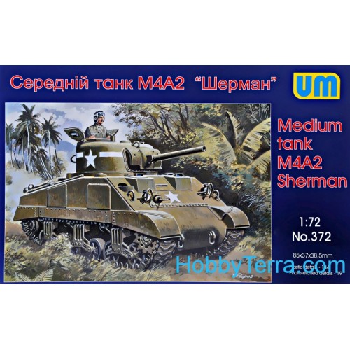 Бронетехніка та артилерія Танк M4A2 Шерман 1:72