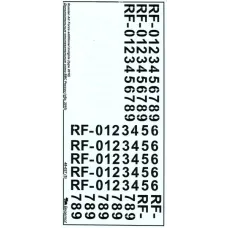Декаль: Додаткові розпізнавальні знаки ВПС Росії (зразка 2010 року) (BD48027) Масштаб: 1:48