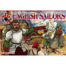 Английские моряки, 16-17 века 1:72