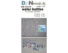 Набор бутылок с водой 1:35