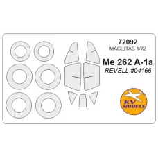 Маска для модели самолета Me-262A (Revell) 1:72