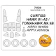 Маска для модели самолета Curtis Hawk 81-A-2 (Airfix) 1:72