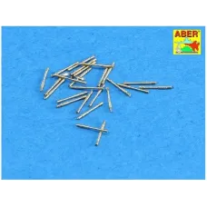 Набір із 20 шт 13 мм стволів тип 93АА для японських кораблів ВМФ 1:350