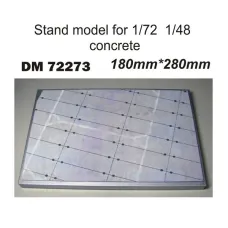 Подставка для моделей авиации. Тема: Стоянка самолета, бетонка (180x280 мм)
