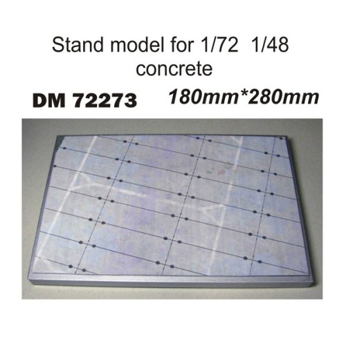 Додаткове обладнання Подставка для моделей авиации. Тема: Стоянка самолета, бетонка (180x280 мм)