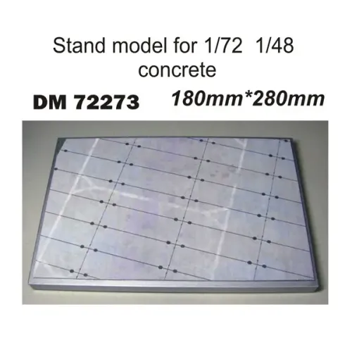 Дополнительное оборудование Подставка для моделей авиации. Тема: Стоянка самолета, бетонка (180x280 мм)