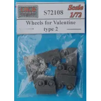 Катки для танка Valentine, тип 2 1:70