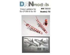 Фототравление: Стремянки для самолета Су-27УБ, Су-30 1:72