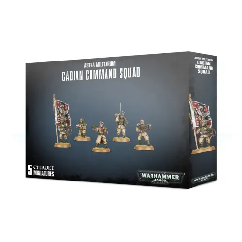 Astra Militarum ASTRA MILITARUM CADIAN COMMAND SQUAD