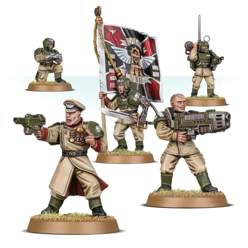 Astra Militarum ASTRA MILITARUM CADIAN COMMAND SQUAD
