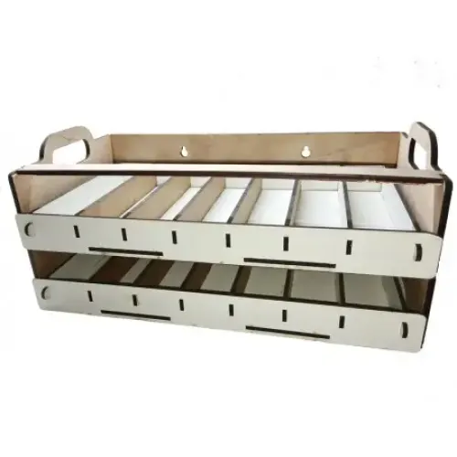 Організатори WO-27 Підставка під фарби 50*30-35 мм подвійна