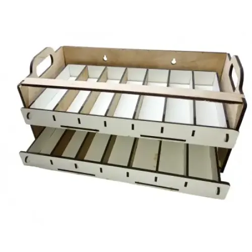 Організатори WO-27 Підставка під фарби 50*30-35 мм подвійна