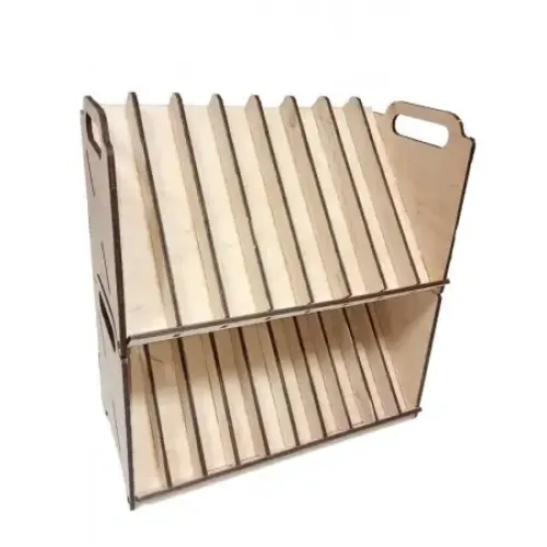 Модульное рабочее место WO-1228 Подставка под краску для 48 емкостей диаметром 30-32 мм.