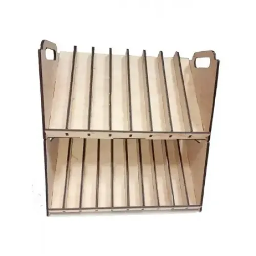 Модульное рабочее место WO-1228 Подставка под краску для 48 емкостей диаметром 30-32 мм.