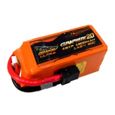 Аккумулятор Dinogy ULTRA G2.0 Li-Pol 1500mAh 14.8V 4S 80C XT60 72x34x39мм