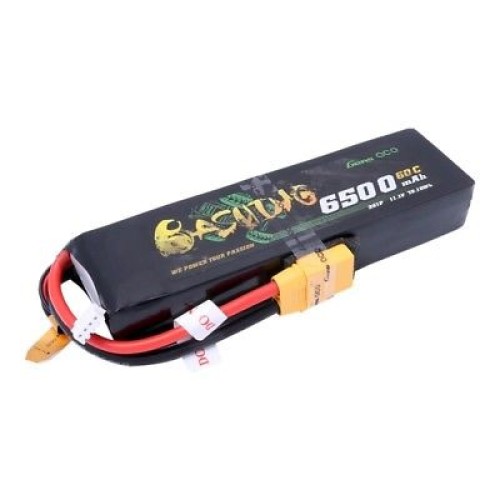 Акумулятори 11,1 V LiPo Аккумулятор Gens Ace LiPO 11,1 В 6500 мАч 3S 60C (B-60C-6500-3S1P-Bashing)