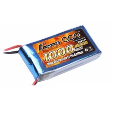 Аккумулятор Gens Ace LiPO 7,4 В 1000 мАч 2S 25C (B-25C-1000-2S1P)