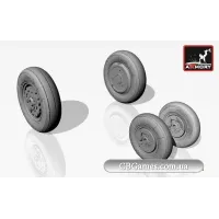 Колеса для Су-7Б / BM/BMK , поздний тип (AR-AW48006) Масштаб:  1:48