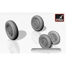 Колеса для Су-7Б / BM/BMK , поздний тип (AR-AW48006) Масштаб:  1:48