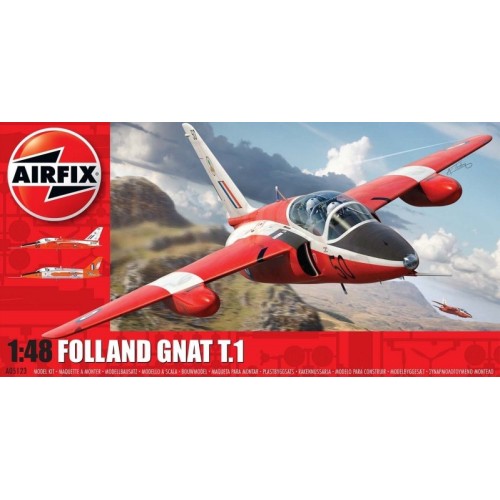 Самолёты Истребитель Folland Gnat T.1 1:48