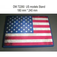 Подставка для моделей авиации. Тема: США (240x180 мм) 1:72