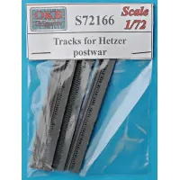 Траки для танка Hetzer, послевоенные 1:72