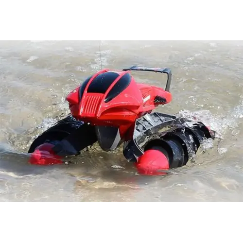 Игрушечные машинки Вездеход на радиоуправлении XiongQi Амфибия (красный)