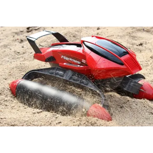 Игрушечные машинки Вездеход на радиоуправлении XiongQi Амфибия (красный)