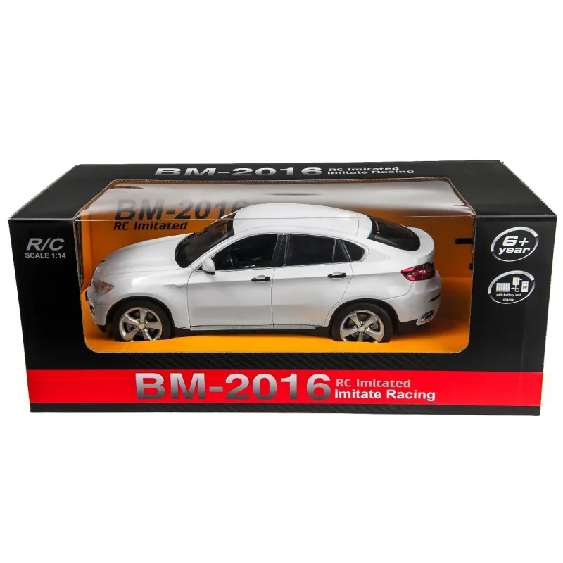 Машинка радиоуправляемая 1:14 Meizhi BMW X6 (белый)