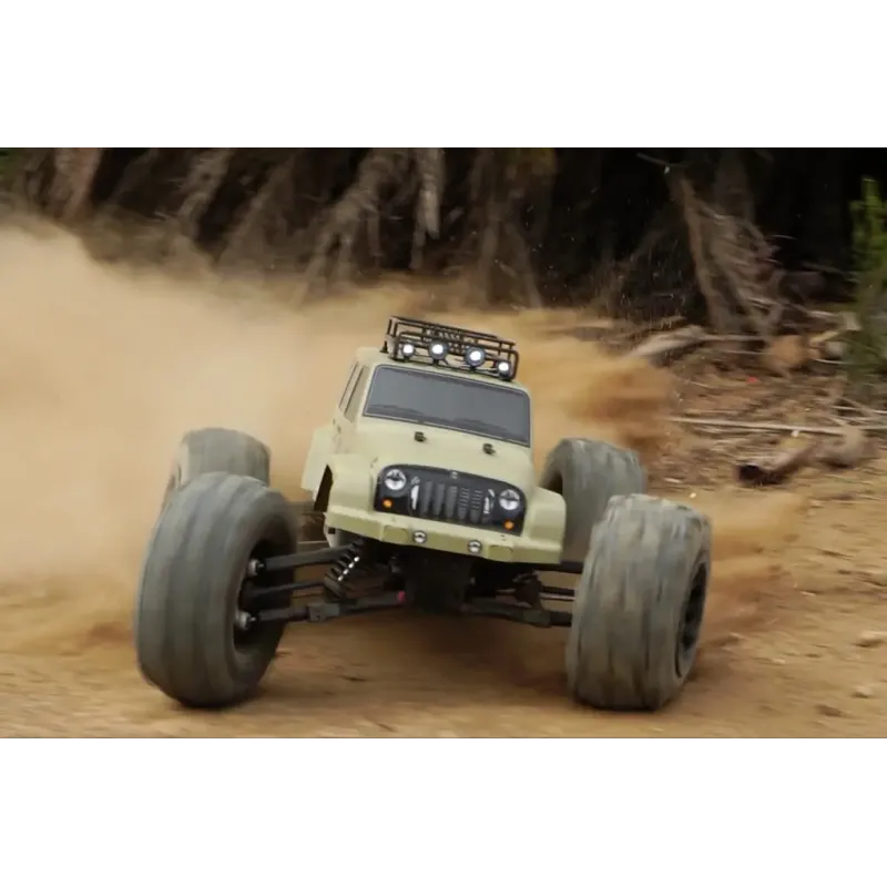 Радиоуправляемая модель Монстр трак 1:8 Team Magic E6 J-STAR 6S ARTR (зеленый)
