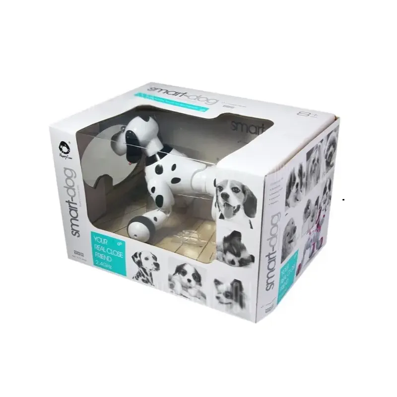 Робот-собака радиоуправляемый Happy Cow Smart Dog (черный)