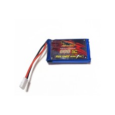 Аккумулятор Dinogy Li-Pol 600mAh 3.7V 1S 65C 44.5x25x9мм для Eachine QX90