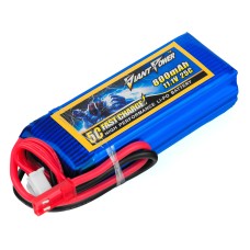 Аккумулятор Giant Power Li-Pol 800mAh 11.1V 3S 25C 17x25x68мм JST