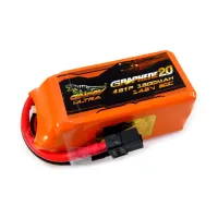 Аккумулятор Dinogy ULTRA G2.0 Li-Pol 1300mAh 14.8V 4S 80C XT60 70x34x33мм