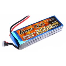 Аккумулятор Gens Ace LiPO 14,8 В 2500 мАч 3S 25C (B-25C-2500-4S1P)