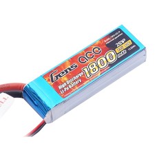 Аккумулятор Gens Ace LiPO 7,4 В 1800 мАч 2S 40С (B-40C-1800-2S1P)