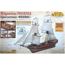 Бригантина "Феникс" Плюс 1:72
