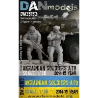 Фигуры: Украинские солдаты в АТО, 2014-15 Украина, набор 4 1:35
