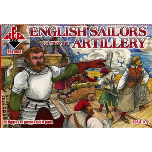 Фигуры и миниатюры Английская морская артиллерия, 16-17 века 1:72