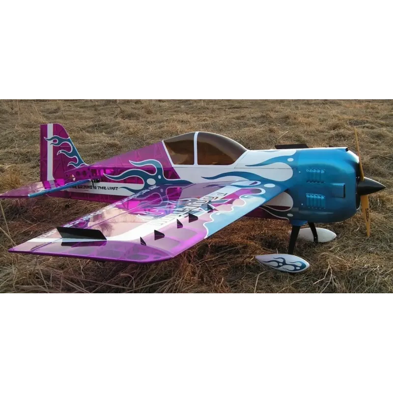 Самолёт р/у Precision Aerobatics Addiction XL 1500мм KIT (фиолетовый)