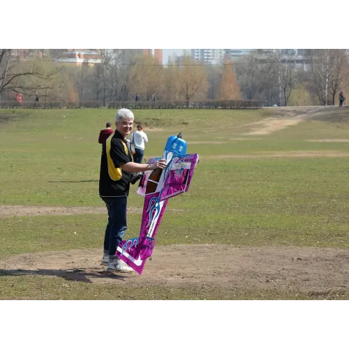 Самолёты Самолёт р/у Precision Aerobatics Addiction XL 1500мм KIT (фиолетовый)