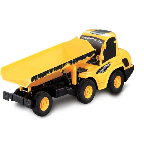 Игрушечные машинки Машинка Rui Chuang самосвал на р/у 1:20 Mini Engineering Car