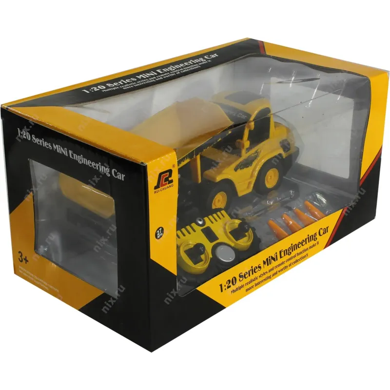Машинка Rui Chuang самосвал на р/у 1:20 Mini Engineering Car