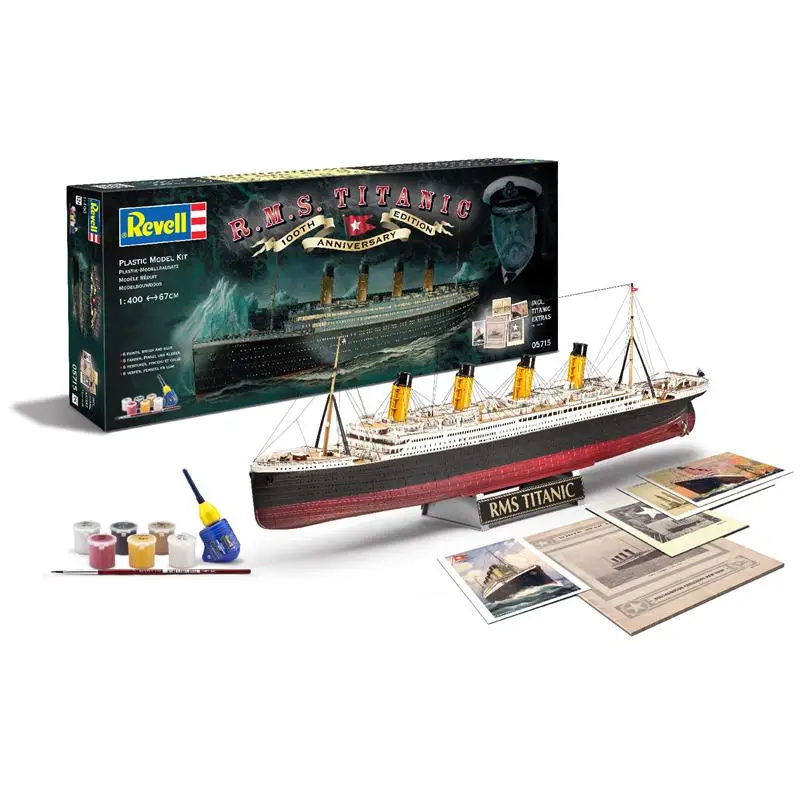 Збірна модель Збірна модель-копія Revell набір Лайнер Титанік. До 100-річчя споруди. рівень 5 масштаб 1:400