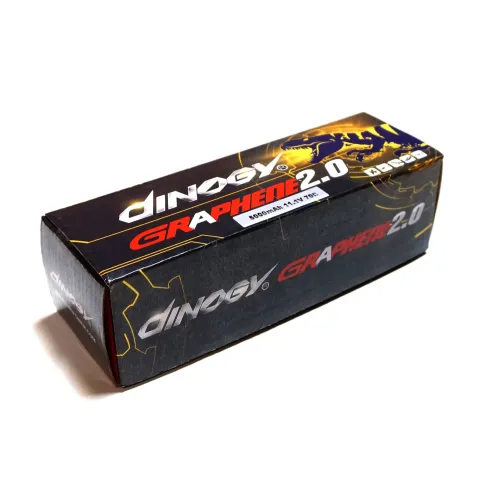 Акумулятори 11,1 V LiPo Аккумулятор Dinogy G2.0 Li-Pol 5000mAh 11.1V 3S 70C 29x48x165мм T-Plug